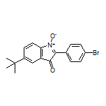 2-(4-Bromophenyl)-5-(tert-butyl)-3-oxo-3H-indole 1-Oxide