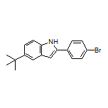 2-(4-Bromophenyl)-5-(tert-butyl)-1H-indole