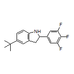 5-(tert-Butyl)-2-(3,4,5-trifluorophenyl)indoline