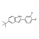 5-(tert-Butyl)-2-(3,4-difluorophenyl)-1H-indole