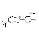 5-(tert-Butyl)-2-(3,4-dimethoxyphenyl)indoline
