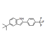 5-(tert-Butyl)-2-[4-(trifluoromethyl)phenyl]-1H-indole