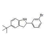 2-(3-Bromophenyl)-5-(tert-butyl)indoline