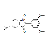 5-(tert-Butyl)-2-(3,5-dimethoxyphenyl)-3-oxo-3H-indole 1-Oxide