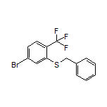 Benzyl[5-bromo-2-(trifluoromethyl)phenyl]sulfane
