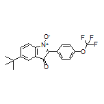 5-(tert-Butyl)-3-oxo-2-[4-(trifluoromethoxy)phenyl]-3H-indole 1-Oxide