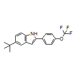5-(tert-Butyl)-2-[4-(trifluoromethoxy)phenyl]-1H-indole