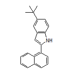 5-(tert-Butyl)-2-(naphthalen-1-yl)-1H-indole
