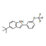 5-(tert-Butyl)-2-[3-(trifluoromethoxy)phenyl]-1H-indole