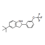 5-(tert-Butyl)-2-[3-(trifluoromethoxy)phenyl]indoline