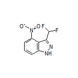 3-(Difluoromethyl)-4-nitro-1H-indazole