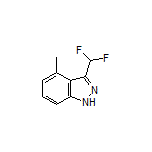 3-(Difluoromethyl)-4-methyl-1H-indazole