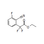 Ethyl 2-(2-Cyano-3-fluorophenyl)-2,2-difluoroacetate