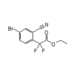 Ethyl 2-(4-Bromo-2-cyanophenyl)-2,2-difluoroacetate