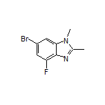 6-Bromo-4-fluoro-1,2-dimethyl-1H-benzo[d]imidazole
