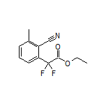 Ethyl 2-(2-Cyano-3-methylphenyl)-2,2-difluoroacetate