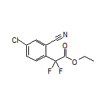 Ethyl 2-(4-Chloro-2-cyanophenyl)-2,2-difluoroacetate