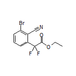 Ethyl 2-(3-Bromo-2-cyanophenyl)-2,2-difluoroacetate