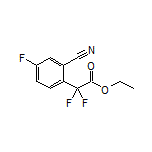Ethyl 2-(2-Cyano-4-fluorophenyl)-2,2-difluoroacetate