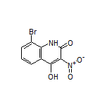 8-Bromo-4-hydroxy-3-nitroquinolin-2(1H)-one