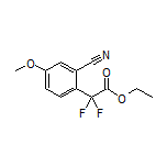 Ethyl 2-(2-Cyano-4-methoxyphenyl)-2,2-difluoroacetate