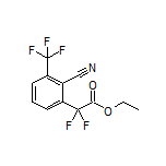 Ethyl 2-[2-Cyano-3-(trifluoromethyl)phenyl]-2,2-difluoroacetate