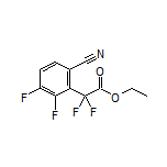 Ethyl 2-(6-Cyano-2,3-difluorophenyl)-2,2-difluoroacetate