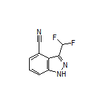 3-(Difluoromethyl)-1H-indazole-4-carbonitrile