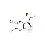 5,6-Dichloro-3-(difluoromethyl)-1H-indazole