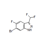 6-Bromo-3-(difluoromethyl)-5-fluoro-1H-indazole