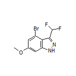 4-Bromo-3-(difluoromethyl)-6-methoxy-1H-indazole