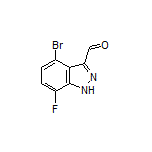 4-Bromo-7-fluoro-1H-indazole-3-carbaldehyde