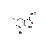 7-Bromo-5-chloro-1H-indazole-3-carbaldehyde