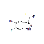 5-Bromo-3-(difluoromethyl)-6-fluoro-1H-indazole