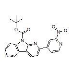 9-Boc-2-(2-nitropyridin-4-yl)-9H-pyrrolo[2,3-b:4,5-c’]dipyridine