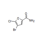 4-Bromo-5-chlorofuran-2-carboxamide