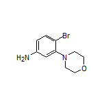 4-Bromo-3-morpholinoaniline