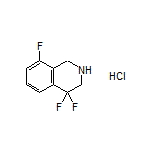 4,4,8-Trifluoro-1,2,3,4-tetrahydroisoquinoline Hydrochloride