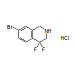 7-Bromo-4,4-difluoro-1,2,3,4-tetrahydroisoquinoline Hydrochloride