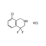 8-Chloro-4,4-difluoro-1,2,3,4-tetrahydroisoquinoline Hydrochloride