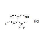 4,4,6-Trifluoro-1,2,3,4-tetrahydroisoquinoline Hydrochloride