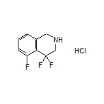 4,4,5-Trifluoro-1,2,3,4-tetrahydroisoquinoline Hydrochloride