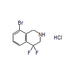 8-Bromo-4,4-difluoro-1,2,3,4-tetrahydroisoquinoline Hydrochloride