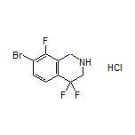 7-Bromo-4,4,8-trifluoro-1,2,3,4-tetrahydroisoquinoline Hydrochloride
