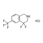 4,4-Difluoro-6-(trifluoromethyl)-1,2,3,4-tetrahydroisoquinoline Hydrochloride