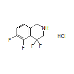 4,4,5,6-Tetrafluoro-1,2,3,4-tetrahydroisoquinoline Hydrochloride