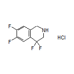 4,4,6,7-Tetrafluoro-1,2,3,4-tetrahydroisoquinoline Hydrochloride