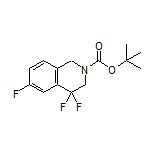 2-Boc-4,4,6-trifluoro-1,2,3,4-tetrahydroisoquinoline