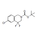 2-Boc-6-chloro-4,4-difluoro-1,2,3,4-tetrahydroisoquinoline
