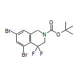 2-Boc-5,7-dibromo-4,4-difluoro-1,2,3,4-tetrahydroisoquinoline